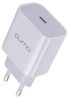 Сетевое зарядное устройство Qumo PD белое