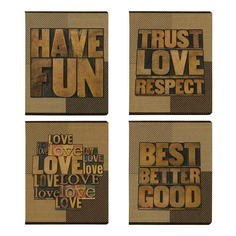 Тетрадь общая Action! 96 листов A5 скрепка клетка в ассортименте