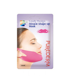 Маска бандаж для коррекции подбородка Purederm Lovely Design Miracle Shape-Up Mask 2 шт