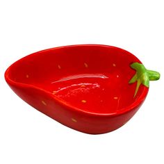 Миска для грызунов FOXIE Strawberry керамическая 14х11,5х5см 250мл
