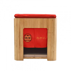 Домик для кошек Xiaomi Mini Monstar Orange House Multifunctional, красный, 36x36x36см
