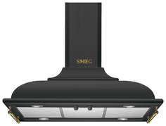 Вытяжка купольная Smeg Cortina KCI 19 AOE Black/Gold