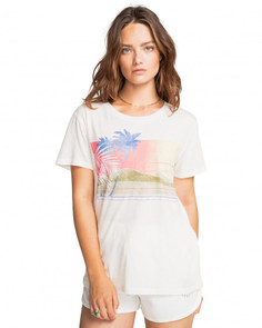 Футболка женская Billabong W3SS15-BIP1 белая XS