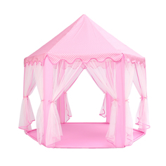 Детская игровая палатка Baby Fox Шестиугольник, 135х140 см, розовый, BF-TNT-02