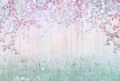 Фотообои Divino Decor "Лес в радужной дымке 400х270"