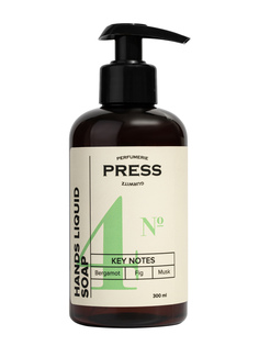Жидкое мыло для рук №4 Бергамот Инжир Мускус PRESS GURWITZ PERFUMERIE 300 мл