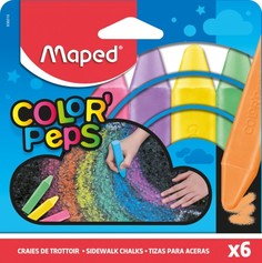 Мел Maped Colorpeps цветной 6 штук 1069275