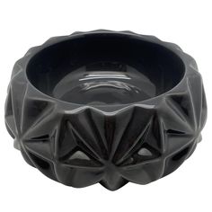 Миска для животных FOXIE Black Marble черная керамическая 16,5х16,5х6см 350мл