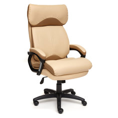 Офисное кресло DUKE Иск. кожа бежевая/Ткань бронза, 36-34/21 Tet Chair