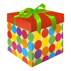 Коробка подарочная Арт и Дизайн складная c крышкой 16,5 х 16,5 х 16,5 см