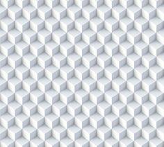 Фотообои 3D Divino Decor Белые кубики 300х270