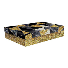 Коробка подарочная Арт и Дизайн складная c крышкой 33 х 19 х 7,2 см