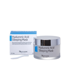 Маска ультраувлажняющая ночная skindom HYALURONIC ACID SLEEPING MASK 50 мл