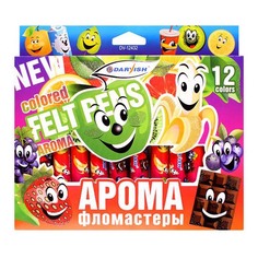 Фломастеры Darvish ароматизированные 12 цветов
