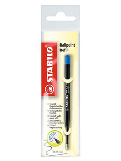 Стержень для шариковой ручки STABILO, синий цвет