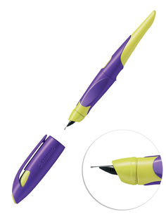 Ручка перьевая для правшей STABILO Easybirdy, синий цвет чернил