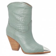 Полусапоги женские Lola Cruz 059T45BK_2328513 зеленые 41 EU