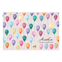 Альбом для рисования Academy Style Шарики-машинки 40 листов А4 на скрепке