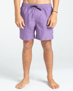 Шорты для плавания мужские Billabong W1LB13-BIP1 фиолетовые XS