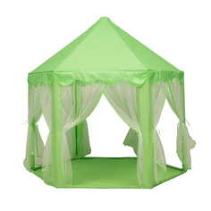 Детская игровая палатка Baby Fox Шестиугольник, 135х140 см, зеленый, BF-TNT-01