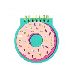 Kawaii Factory Блокнотл Kawaii Factory с резиновой обложкой Пончик мультиколор