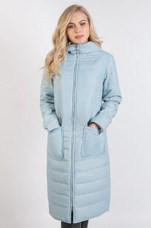 Пуховик-пальто женский Snow Guard XS18-J21-3003/1 голубой 52 RU