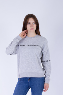 Толстовка женская DAIROS GD69300837 серая XS