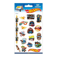 Наклейки-тату Mattel Hot Wheels-1 переводные 11 х 20 см
