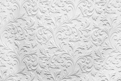 Фотообои DIVINO Decor -011 Барельеф нежный узор 400х270