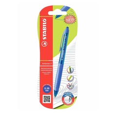 Ручка шариковая Stabilo Performer+ синяя