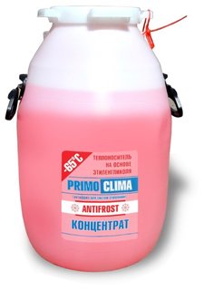 Теплоноситель Primoclima Antifrost концентрат (Этиленгликоль) -65C 50 кг (цвет красный)