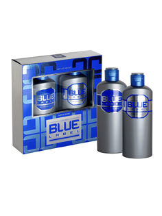 Подарочный набор Фестива Blue label мужской Гель для душа 250мл +Шампунь 250мл