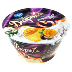 Мусс творожный Молком Десертель манго-маракуйя 2,3% 125 г