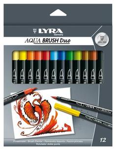 Набор брашпенов Lyra Aqua Brush Duo L6521120 12 ов
