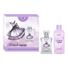 Набор Sergio Nero Туалетная вода Dress to impress in violet 50 мл + Гель для душа 150 мл