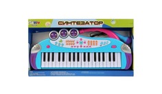 Синтезатор со светом, с микрофоном, 37 клавиш арт B1549999 No Brand