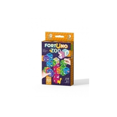 Настольная игра Danko Toys ФортУно 3D Зоопарк G-F3D-02-01