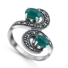 Кольцо женское Silver Wings 210018-300e-39 р.19