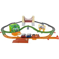 Игровой набор Thomas & Friends Железная дорога Ния и слон GPD84