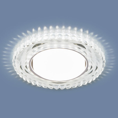 Встраиваемый точечный светильник с LED подсветкой Elektrostandard 3036 GX53