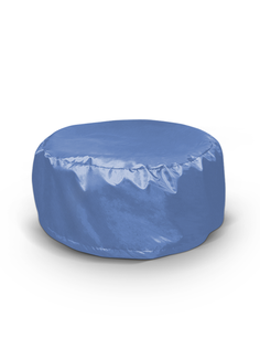 Пуф подушка под ноги PiFF PuFFпуфик-таблетка Лазурный