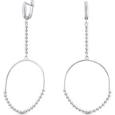 Серьги женские из серебра Silver Wings 02fye9906-113, без вставки