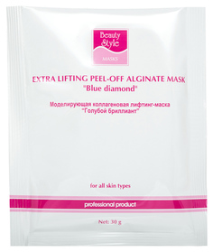 Лифтинг-маска Beauty Style "Голубой бриллиант" моделирующая альгинатная, 30 г