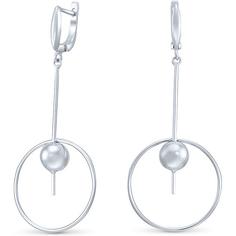 Серьги женские из серебра Silver Wings 02fye9601-113, без вставки