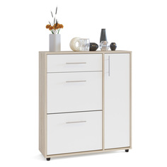 Обувница СОКОЛ ТП-4 1373064; дуб сонома/белый