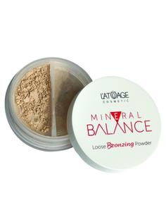 Пудра-бронзер рассыпчатая минеральная Latuage Cosmetic MINERAL BALANCE тон 703