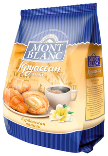 Круассаны мини Mont Blanc бурбонская ваниль 200 г Montblanc