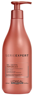 Шампунь LOreal Professionnel Inforcer B6 + Biotin Shampoo против ломкости волос, 500 мл