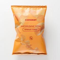 Чипсы картофельные Самокат Пряный томат; 80 г