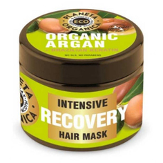 Маска Planeta Organica Organic Argan Brazilian Keratin для поврежденных волос 500 мл
